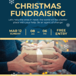 Christmas Fundraiser Poster Flyer Template   Venngage With Regard To Christmas Fundraiser Flyer Template