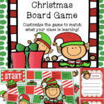 Christmas Game: Customizable Christmas Activity Inside Christmas Game Board Template