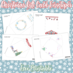 Christmas Gift Card Envelopes – Free Printable | Mama Geek Inside Christmas Gift Card Envelope Template