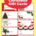Christmas Gift Cards   10 Free Pdf Printables | Printablee With Regard To Christmas Card Template Pinterest