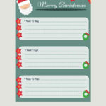 Christmas Gift List Template In Google Docs, Pages, Pdf, Word Inside Apple Pages Template Christmas