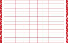 Christmas Gift List Templates – 20 Free Pages | Printabulls regarding Christmas Gift Tracker Spreadsheet Template Free