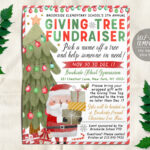 Christmas Giving Tree Fundraiser Flyer Bearbeitbare Vorlage Inside Christmas Giving Tree Tag Template