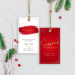 Christmas Hang Tag Template   Holiday Swing Tag   Printable Intended For Christmas Hang Tag Template