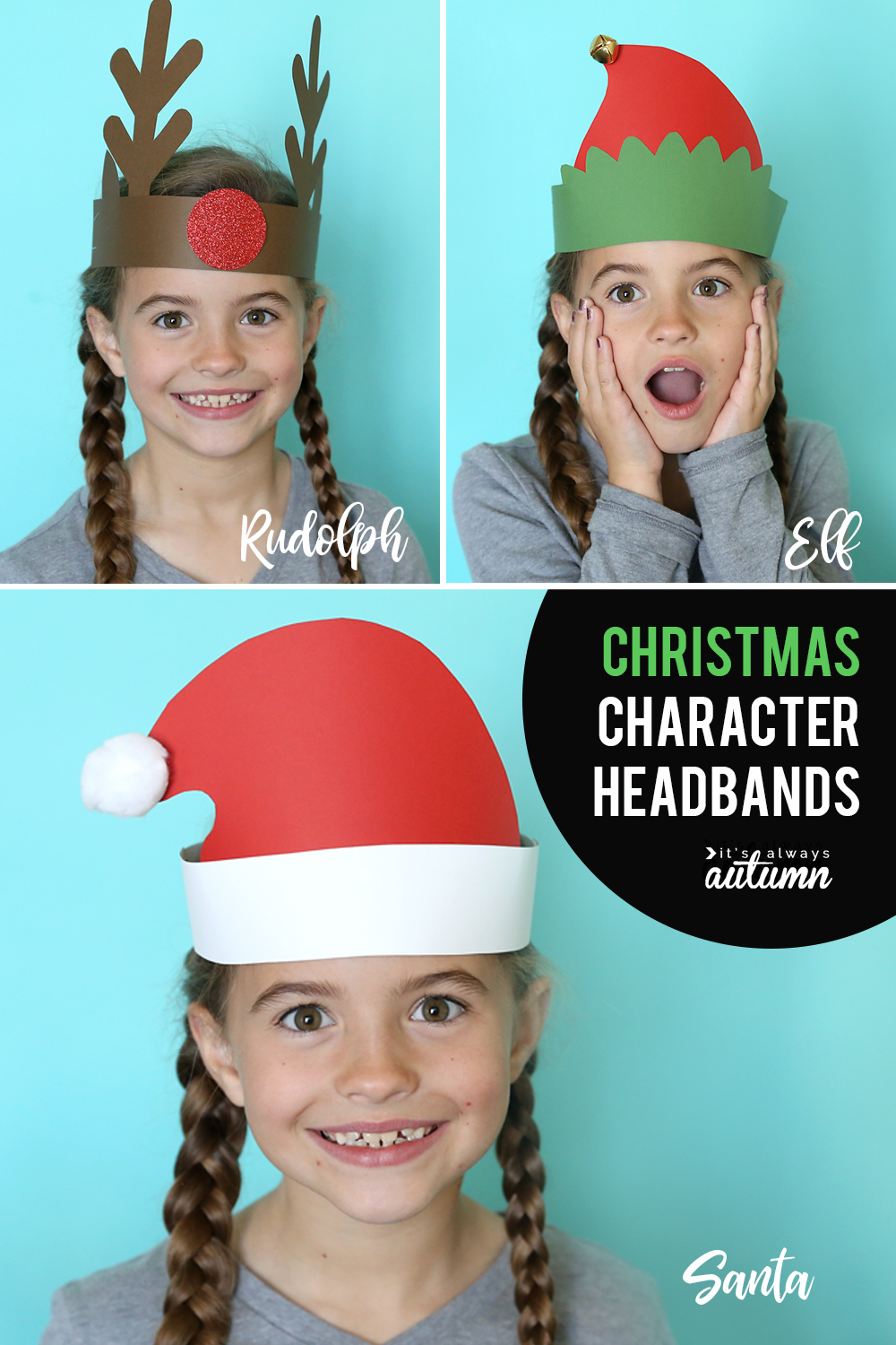 Christmas Headbands Craft - It'S Always Autumn inside Christmas Headband Craft Template