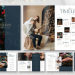 Christmas Holidays Brochure Template   Brandpacks Regarding Christmas Brochure Template