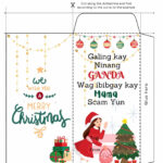 Christmas Money Envelope(Angpao) Templatefuerteshyne0729 Within Christmas Envelope Template