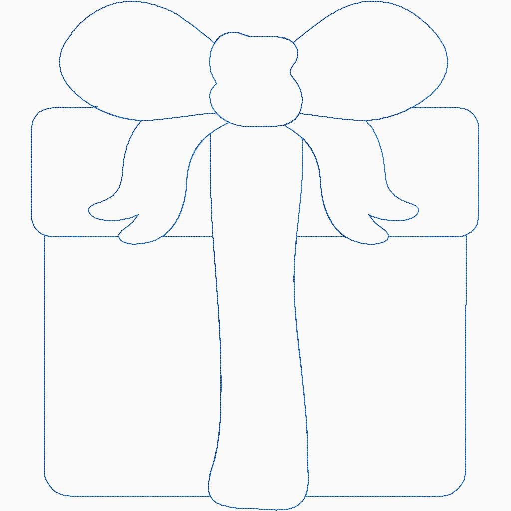 Christmas Motifs 02 7-Piece Set regarding Blank Christmas Present Template