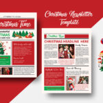 Christmas Newsletter Template :: Behance Intended For Christmas Card Newsletter Template