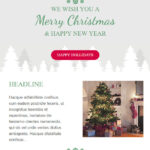 Christmas   Newsletter Template Free For Download Intended For Christmas Email Template Free Download
