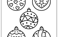 Christmas Ornament Printable — Gathering Beauty regarding Christmas Decoration Printable Template