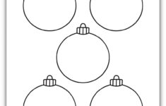 Christmas Ornament Printable — Gathering Beauty with regard to Blank Christmas Ornament Template