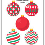 Christmas Ornament Printable — Gathering Beauty Within Christmas Decorations Template Free