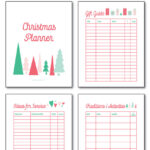 Christmas Planner Free Printable! • Tessie Fay With Christmas Holiday Planner Template