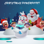 Christmas Powerpoint Template Presentation & Google Slides Throughout Christmas Animation Template Free