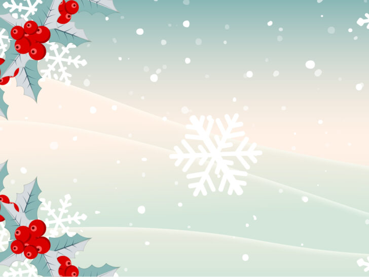 Christmas Background Template Free
