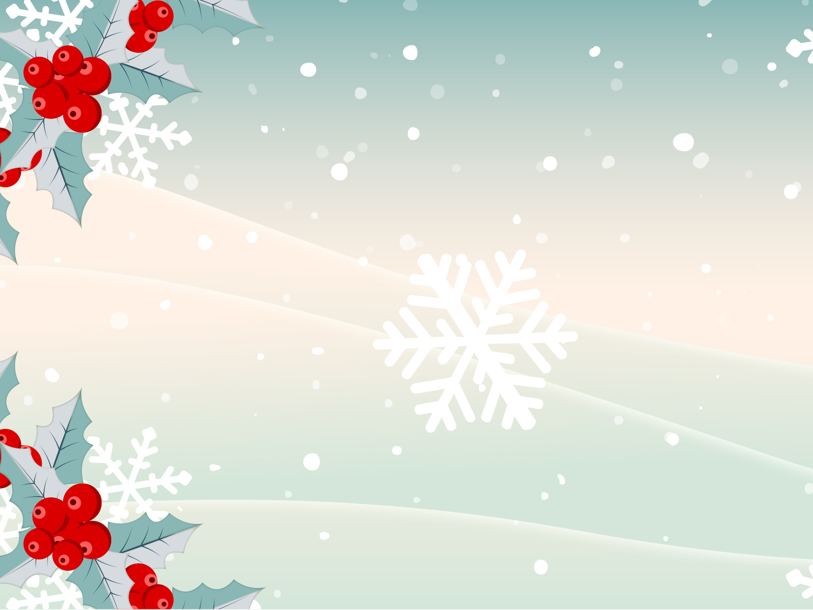 Christmas Powerpoint Templates - Free Ppt Backgrounds throughout Christmas Background Template Free