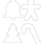 Christmas Shapes Template   14 Free Pdf Printables | Printablee In Christmas Cookie Shapes Template