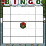 Christmas Themed Bingo Card Activity Storyboard Throughout Christmas Bingo Template