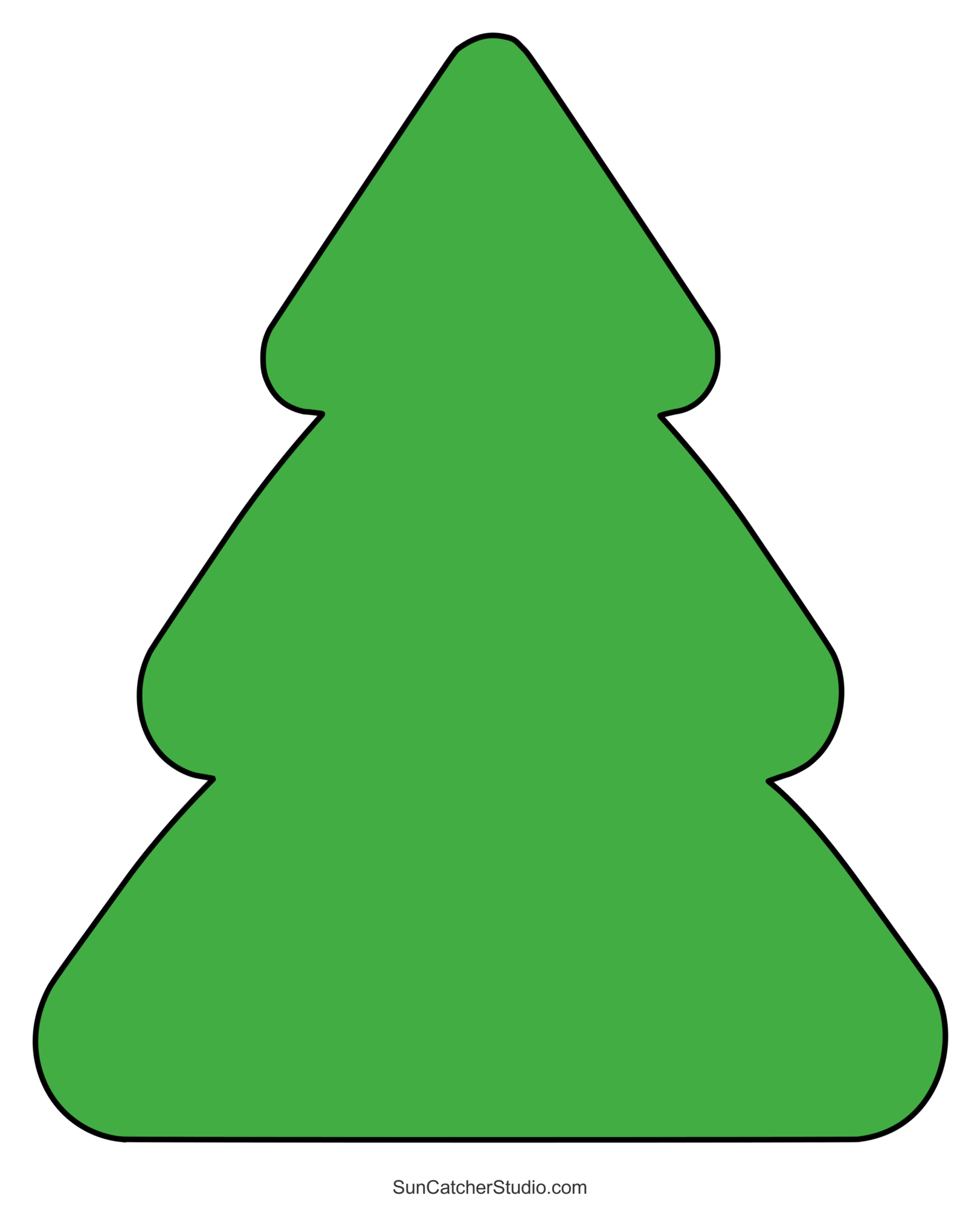 Christmas Tree Templates And Stencils (Free Printable Patterns in Blank Christmas Tree Template Printable