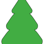 Christmas Tree Templates And Stencils (Free Printable Patterns Intended For Big Christmas Tree Template