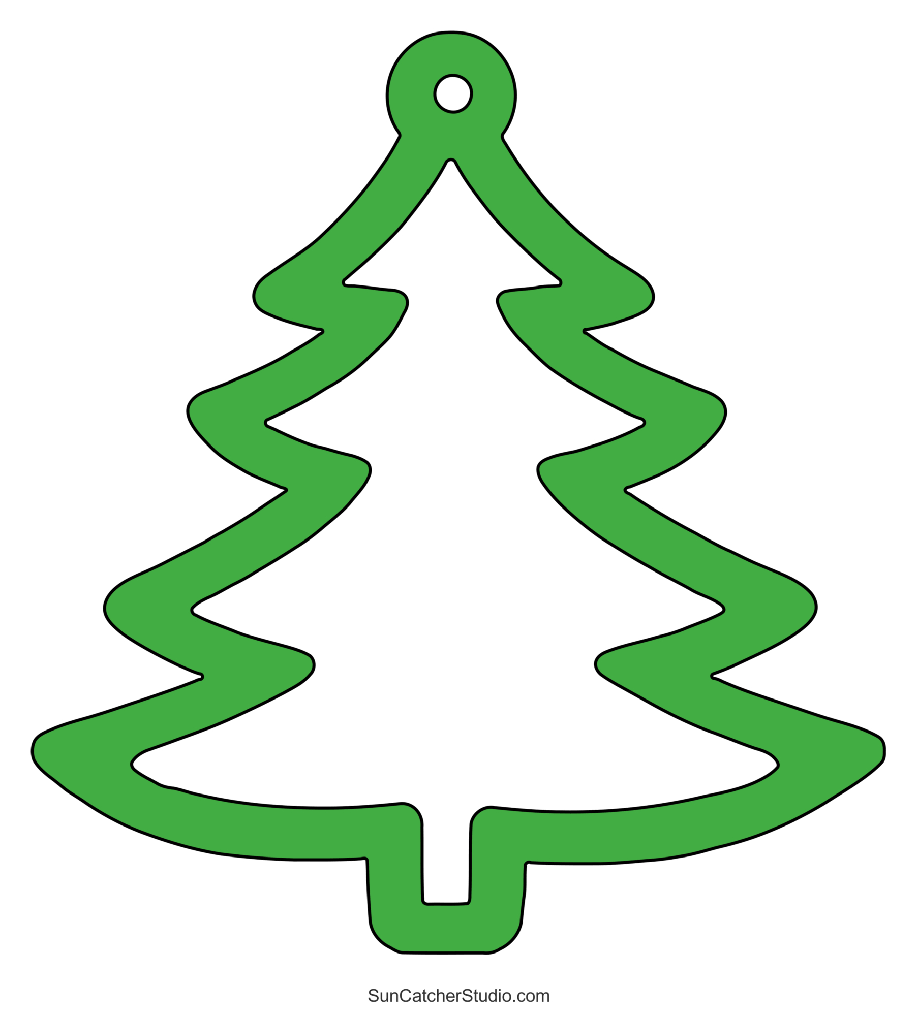 Christmas Tree Templates And Stencils (Free Printable Patterns regarding Christmas Clip Art Template Free
