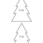 Christmas Tree Templates And Stencils Free Printables (Small And For A5 Christmas Tree Template