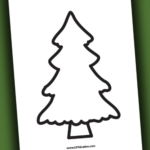 Christmas Tree Templates {Free Printable} Intended For Christmas Tree Template