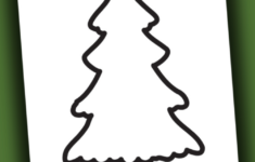 Christmas Tree Templates {Free Printable} intended for Christmas Tree Template