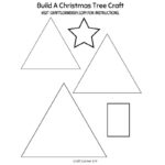 Christmas Tree Templates | Free Printable Outlines & Patterns In Intended For 3 Triangle Christmas Tree Template