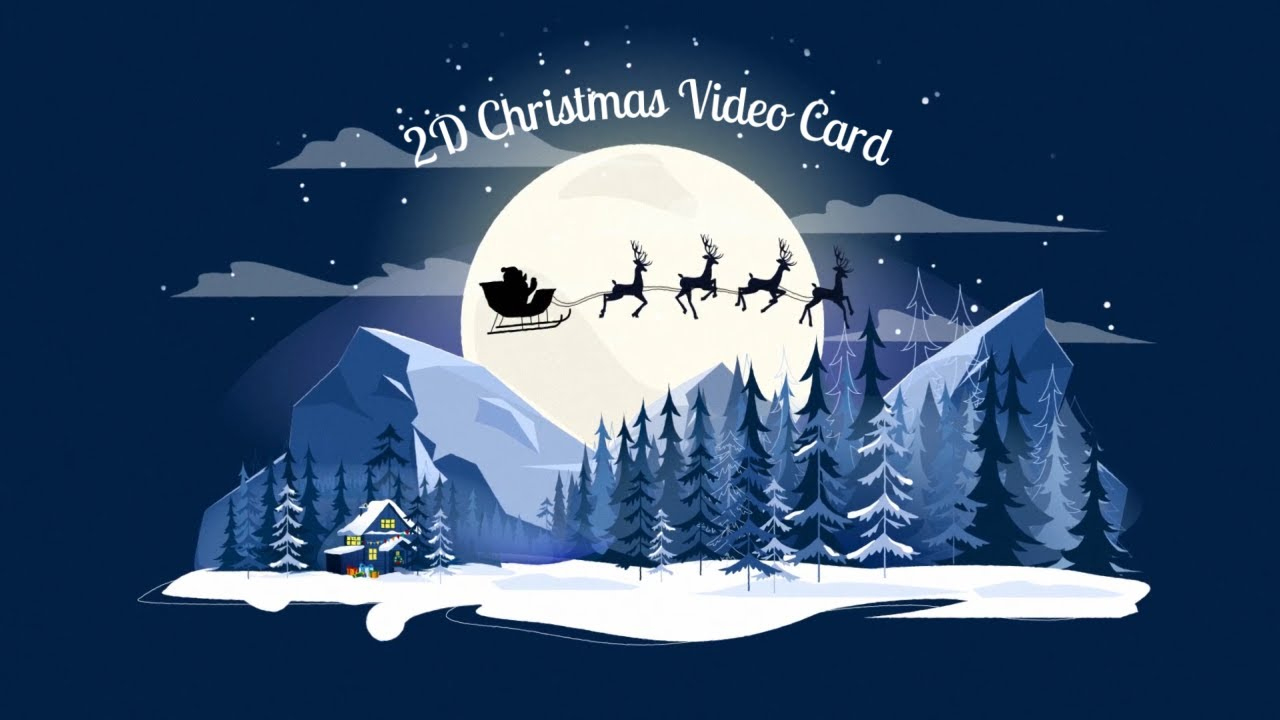 Christmas Video Card Template within Christmas Card Video Template