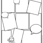 Comic Strip Template (Free Printables)   Superstar Worksheets With Regard To Christmas Comic Strip Template