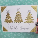 Cricut Joy Christmas Cards: 4 Quick And Easy Holiday Cards!   Leap Regarding Christmas Card Template Cricut