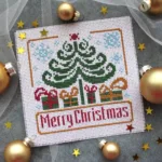 Cross Stitch Pattern Merry Christmas, Easy Cross Stitch Pattern Throughout Christmas Cross Stitch Template