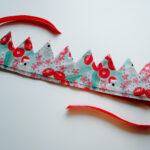 Crowning Glory: How To Craft A Reusable Fabric Christmas Crown With Regard To Christmas Cracker Crown Template