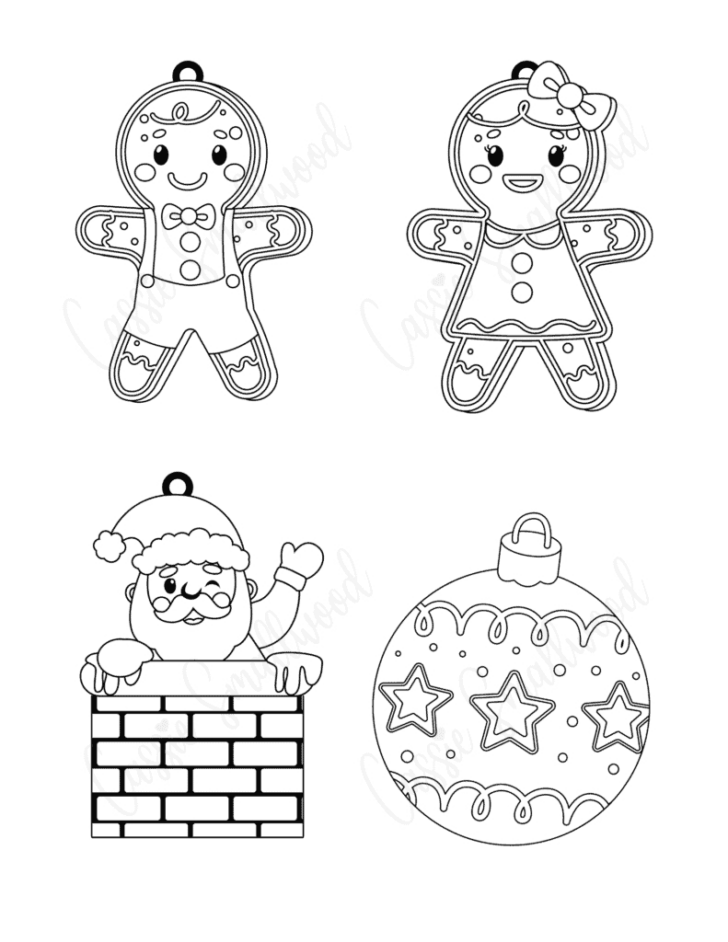 Christmas Decorations Template to Print Christmas Decorations Template to Print