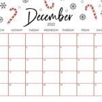 December 2022 Calendars   50 Free Printables | Printabulls Regarding Christmas Calendar Template Free