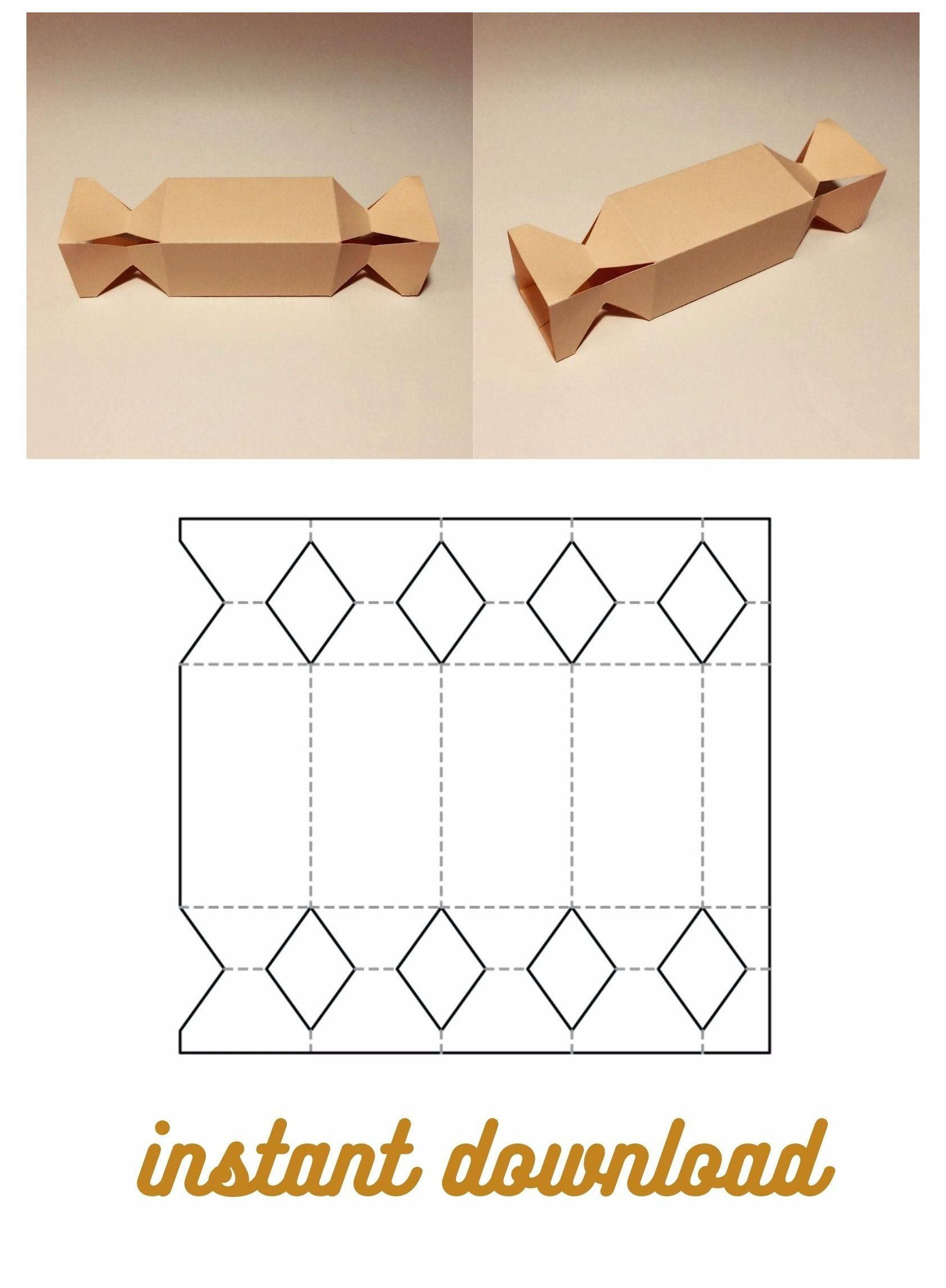 Discover 7 Crackers And Candy Box Template Ideas | Diy Christmas pertaining to Christmas Candy Box Template
