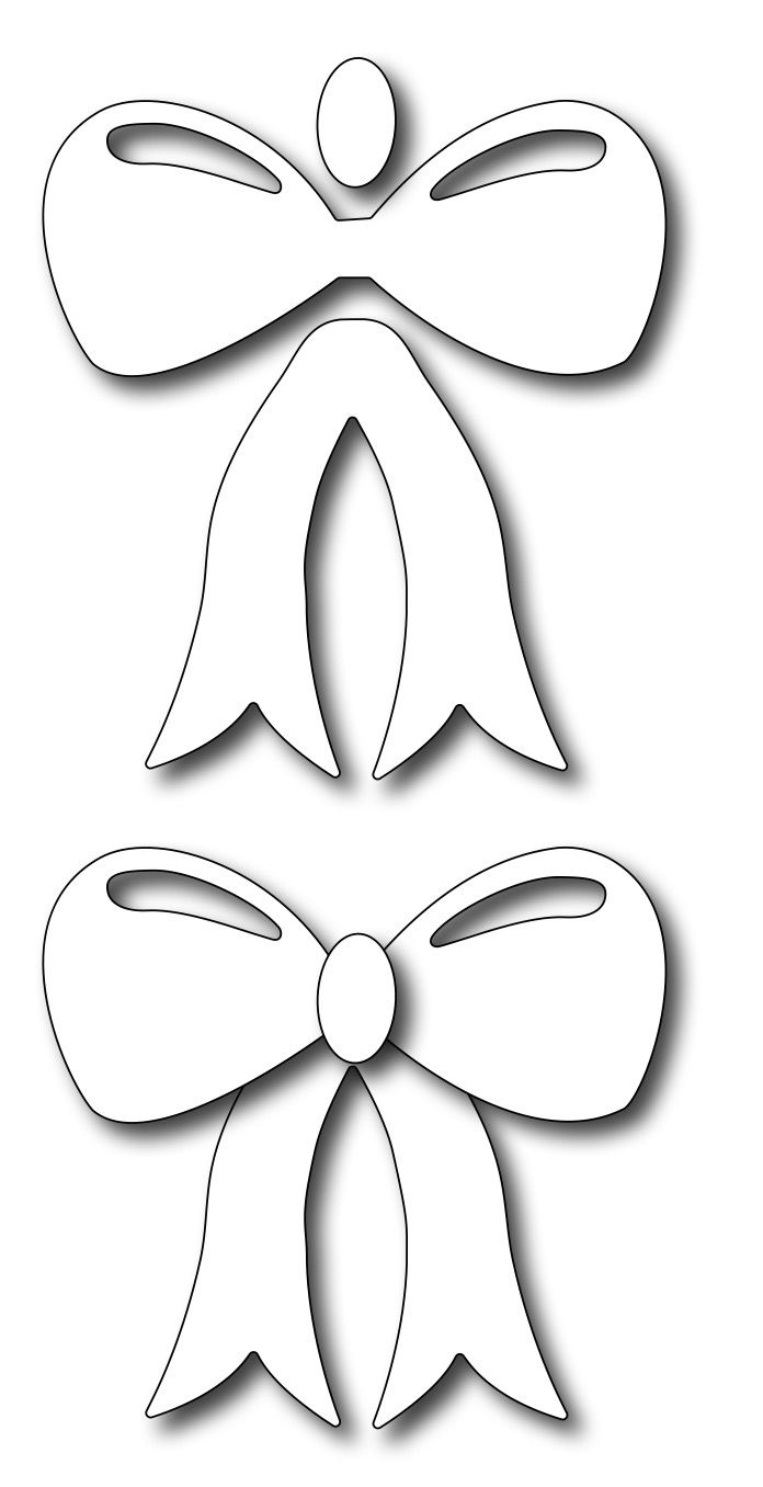 Christmas Bow Template Free Printable