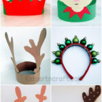 Diy Christmas Headband To Make This Festival   Kids Art & Craft In Christmas Headband Craft Template
