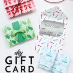 Diy Gift Card Holders (With Printable Template!)   The Homes I Throughout Christmas Gift Card Holder Template Free