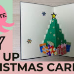 Diy Pop Up Christmas Card | Free Templates | Paper Crafts Within Christmas Card Diy Template