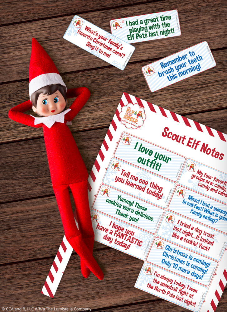 Christmas Elf Note Template Christmas Elf Note Template