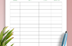 Download Printable Simple Bright Christmas Gift List Pdf with Christmas Gift List Template Free