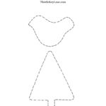 Easy Embroidered Felt Christmas Ornaments   Thistle Key Lane Intended For Christmas Felt Decorations Template