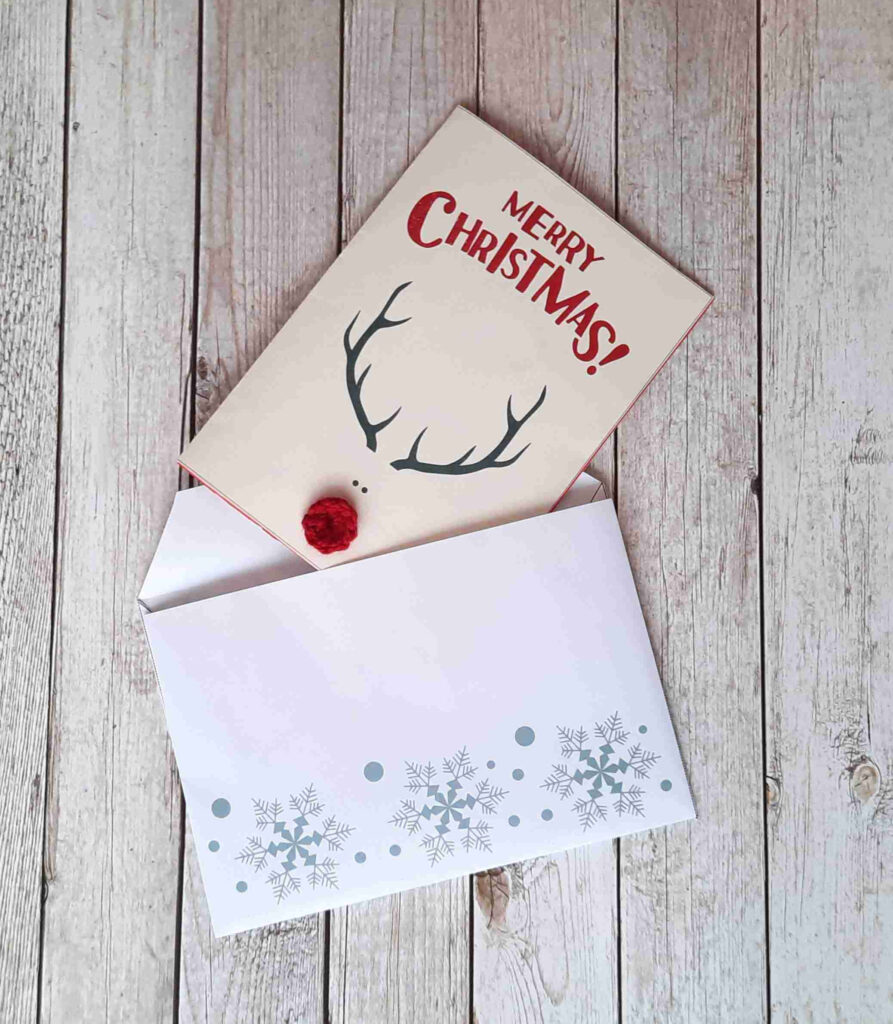 Christmas Envelope Design Template | Printable Templates