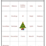 Easy Print Christmas Bingo Cards (Digital File) 40 Cards   Etsy With Regard To Christmas Bingo Template Blank