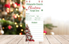 Editable Christmas Angel Tree Tag Template Printable Holiday with Christmas Angel Tree Template