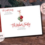 Editable Christmas Envelope Template, Addressed Christmas Regarding Christmas Card Envelope Template
