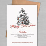 Editable Christmas Invitation Templates In Word To Download For Christmas Holiday Party Email Invitation Template For Outlook